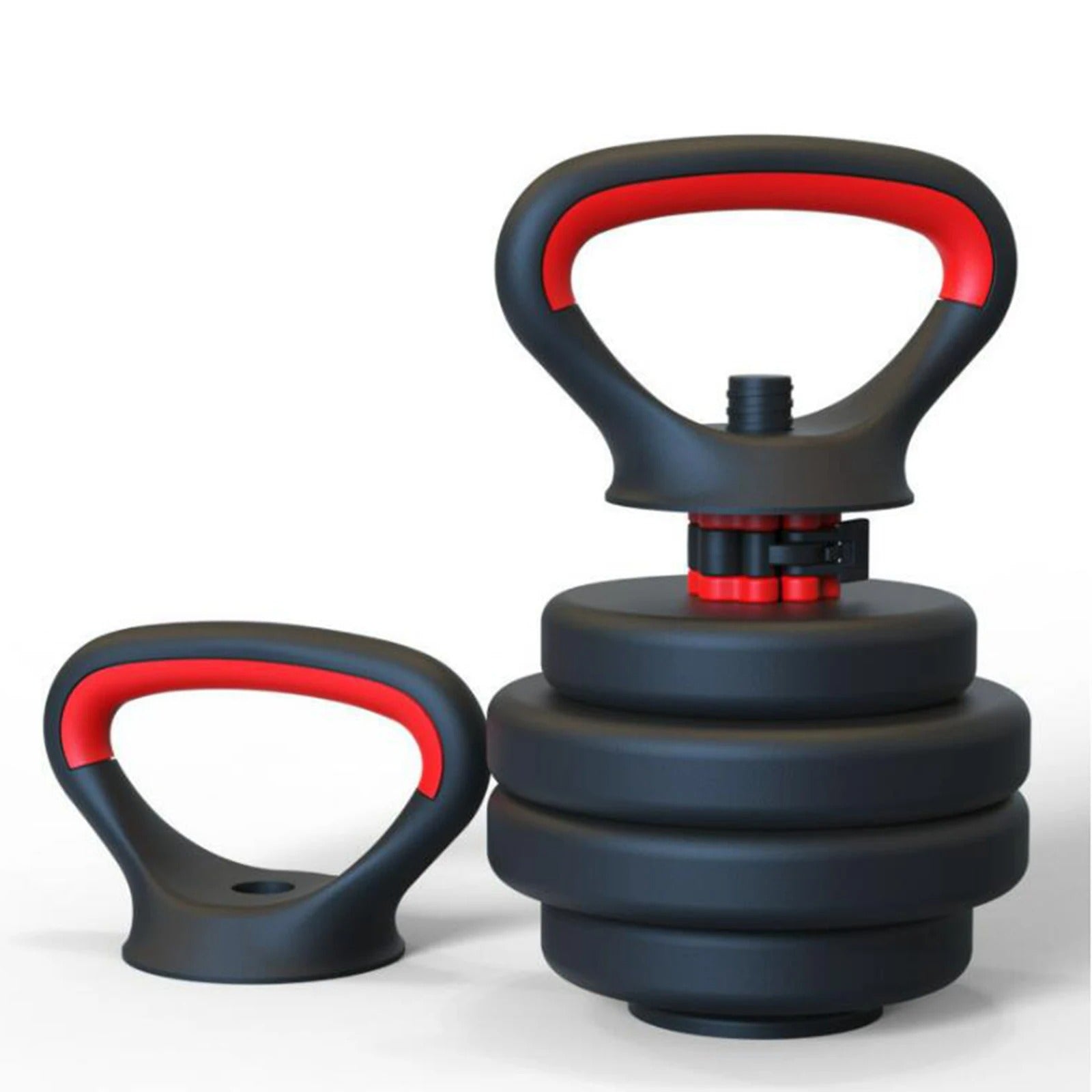 Haltere Confortável, Kettlebell Ajustável Multifuncional com Alça